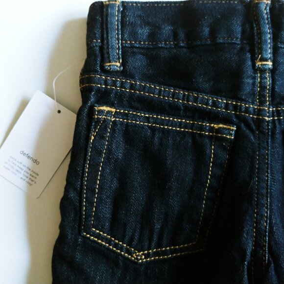 NWT Gap Fleece Lined Denim Defendo Jeans 12-18 Months - Picture 5 of 11